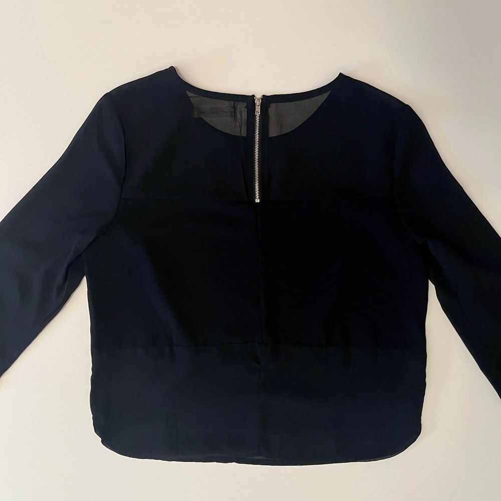 Taylor Swift Style Sheer Inset Top. Size Small - image 3